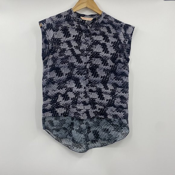 Rebecca Taylor Tops - REBECCA TAYLOR 100%  Silk Sleeveless Blouse